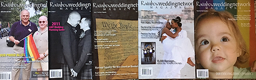 Joe Grady, About RainbowWeddingNetwork Magazine, 2008