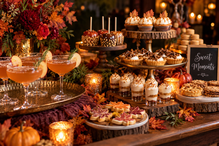 Autumn Wedding Magic: Golden Hour, Playful Surprises & Seasonal Flavors