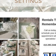 Rentals To Remember