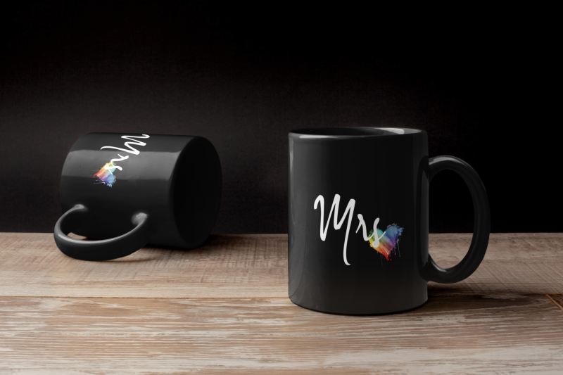 Our elegant Mrs & Mrs Mugs Set is the perfect way to honor love and companionship. Featuring a sleek, matching design with modern lettering, these ceramic mugs are ideal for sharing coffee, tea, or a moment of connection. A thoughtful gift for occcasion.