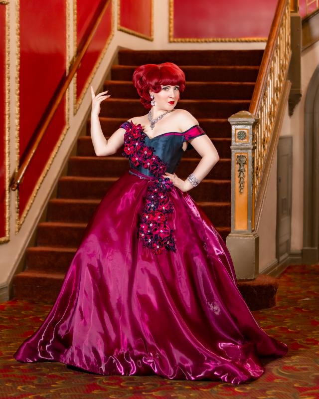 3 piece gown