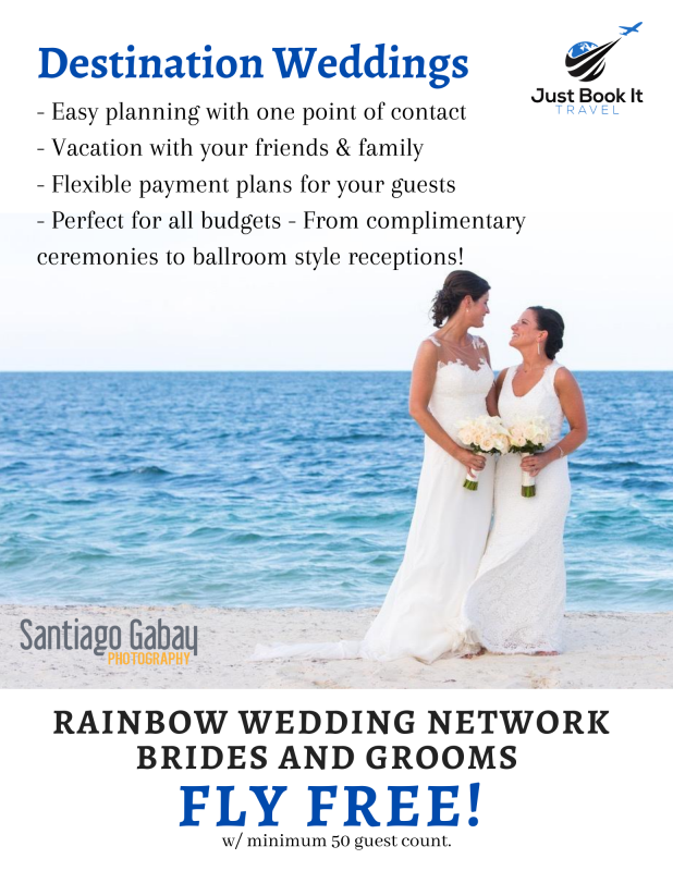 Brides and Grooms Fly Free!